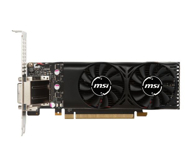 MSI GeForce GTX 1050 Low Profile 2GB GDDR5 - 340722 - zdjęcie 2